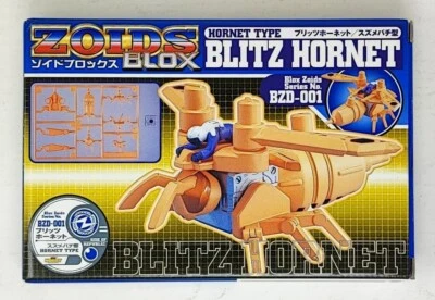 TOMY ZOIDS BLOX BZD-001 HORNET TYPE BLITZ HORNET PLASTIC MODEL KIT - Image 1 of 3
