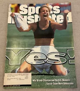 Sports Illustrated 19 luglio 1999 US Women’s Soccer World Cup BRANDI CHASTAIN - Foto 1 di 3