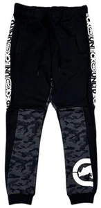 Ecko Unltd Men's Sweatpants Colorblock Camo Sidestrip Logo Fleece Jogger - Picture 1 of 4