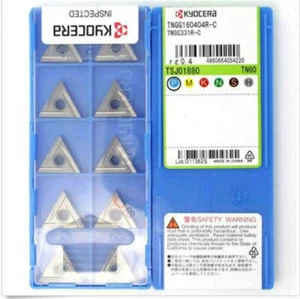 Kyocera TNGG160404R-C TNGG331R-C TN60 CNC Carbide Insert 10pcs New   - Picture 1 of 1