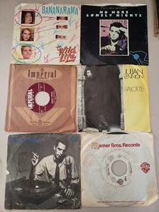 Bananarama Fats Domino Fagen McCartney Julian Lennon + single 45 record (C) - Picture 1 of 8