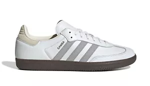 Zapatillas Adidas Samba OG Core White Grey Gris 45 46 US 11 11.5 IH4880 - Imagen 1 de 6