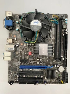 Carte mère Intel socket MSI G41M-P33 LGA775 ET PROCESSEUR PENTIUM E5400 - Photo 1/6