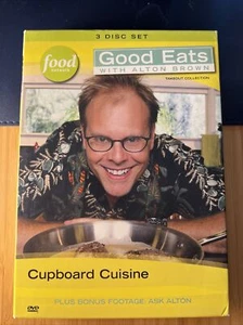Good Eats with Alton Brown: Cupboard Cuisine (DVD, 3-Disc Set) - Picture 1 of 3