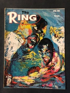 The Ring Boxing Magazine April 1968 Dick Tiger Bob Foster Leroy Neiman - Picture 1 of 2