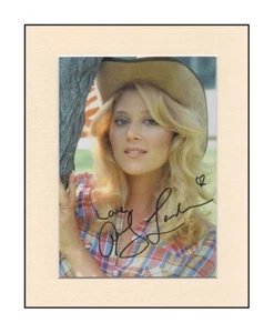 Audrey Landers Dallas Chorus Line Original Signed 10x8" Mounted Autograph Photo - Picture 1 of 1