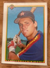 Craig Biggio 1990 Bowman Tiffany Card NM-MT