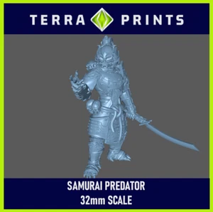 SAMURAI PREDATOR - Modelo 32mm - Wargaming o pintura modelo - Imagen 1 de 4