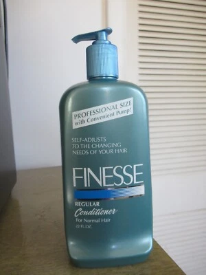 Vintage 90s Finesse Regular Conditioner for Normal Hair With Pump 22oz New  - Image 1 of 3
