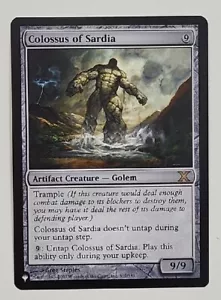 MAGIC THE GATHERING MTG COLOSSUS OF SARDIA THE LIST - Picture 1 of 2