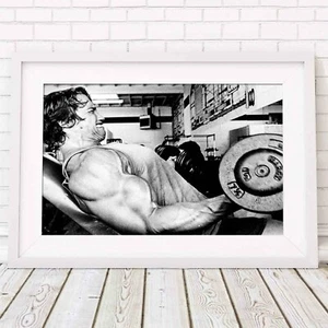 ARNIE SCHWARZENEGGER - Muscle Poster Picture Print Sizes A5 to A0 *FREE DELIVERY - Photo 1/14