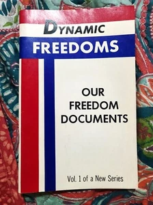 Documentos Dynamic Freedoms Our Freedom 1983 ritos escoceses masonería en muy buena condición - Imagen 1 de 4