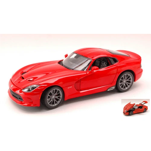 DODGE VIPER SRT GTS 2013 RED 1:18 Maisto Auto Stradali Modellino Nuovo - Immagine 1 di 1