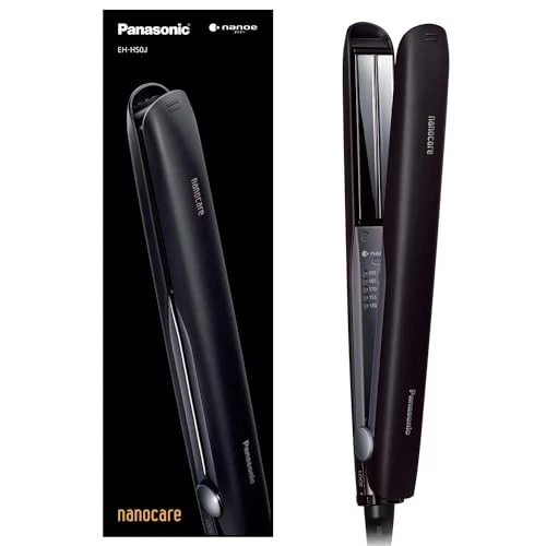 Panasonic Hair Iron Straight Nanocare Smooth Gloss EH-HS0J-K