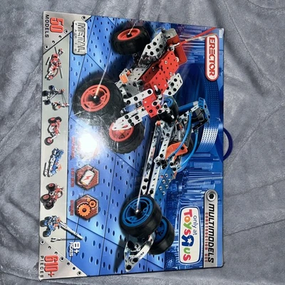 Erector Multimodels Construction Set 50  Models 610+ Pieces Toys R Us Sealed Box - Image 1 of 2