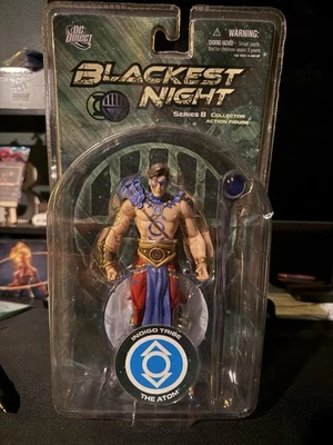 DC Direct Blackest Night 原子靛蓝部落 2010 6 英寸可动人偶全新 — 第 1/3 张图片
