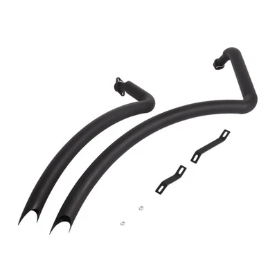 For Kawasaki Vulcan 900 VN900C Custom 2007-25 Shortshots Staggered Exhaust Pipes - Image 1 of 4