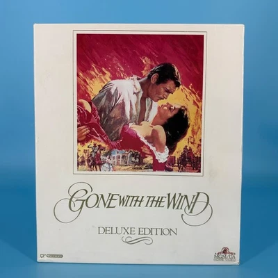 VHS-Gone With The Wind Box set Deluxe Edition 2 cassettes 1990 copy Turner H.E. - Image 1 of 4