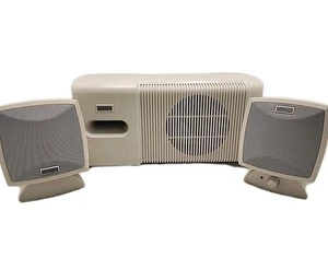 Sistema di altoparlanti per computer vintage Altec Lansing con subwoofer ACS44 ottime condizioni - Foto 1 di 17