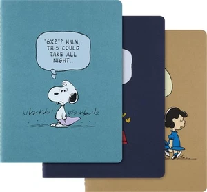 Moleskine Notebook Assortment Set of 3 Peanuts Cahier XL Size (19cm wide x 25cm - Picture 1 of 8