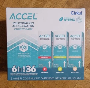 Cirkul Accel Kartuschen Rehydration Elektrolyte - 6 Stück (versiegelt) verschiedene Geschmacksrichtungen - Bild 1 von 6