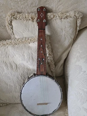 Ukulele Banjo, UB2 Style, By Mark Walsh - Needs Attention - Image 1 of 4