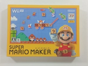 SUPER MARIO MAKER + ARTBOOK NINTENDO WIIU NTSC-JAPAN OCCASION - Imagen 1 de 7