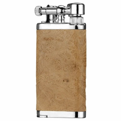 Encendedor de pipa IM Corona Old Boy chorro de arena cromado 64-4B01 nuevo en caja Foto 1 de 2