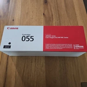 Canon 055 BLACK Toner Cartridge LBP660C MF740C Series NEW - Picture 1 of 7