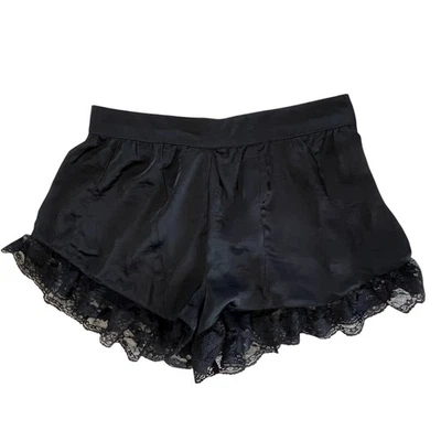 Шорты для сна Band of Gypsies мужские размер средний атласные кружевные - Изображение 1 из 4