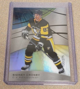 SIDNEY CROSBY 2019-20 SP GAME USED HOCKEY RAINBOW PARALLEL SHORT PRINT /275 #41 - Picture 1 of 2