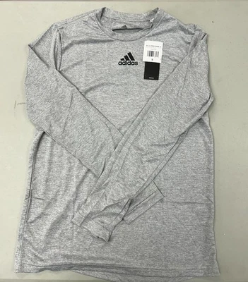 Camisa Adidas Gris Prejuego Manga Larga HS9212 Minorista $35 Foto 1 de 3