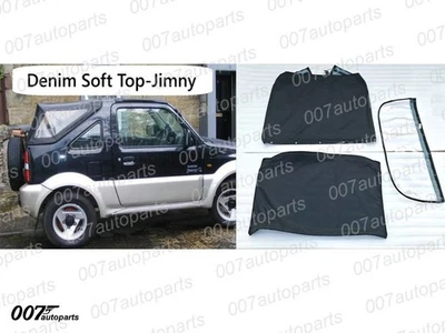 Suzuki Jimny Soft Top - Black Denim - Image 1 of 4