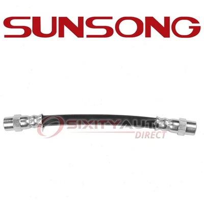 Sunsong Rear Right Brake Hydraulic Hose for 1982-1984 Volkswagen Quantum - zi Foto 1 de 4
