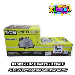 BROKEN / Ryobi ONE+ HP 18V Brushless Cordless 6-1/2" Track Saw ( TOOL ONLY) - Picture 1 of 8
