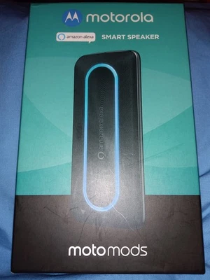 TOTALMENTE NUEVO Altavoz Inteligente Motorola Moto Mod Moto Z Amazon Alexa Caja Sellada de Fábrica Foto 1 de 2