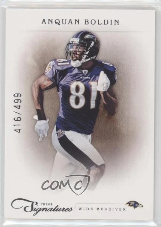 2011 Panini Prime Signatures /499 Anquan Boldin #5 - Image 1 of 2