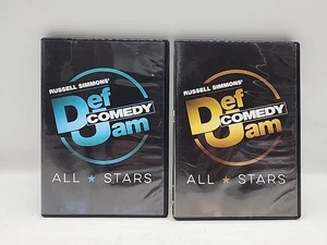 Def Comedy Jam All Stars Volume 1 and 2 Russell Simmons 12 DVD Set Time Life HBO - Picture 1 of 3