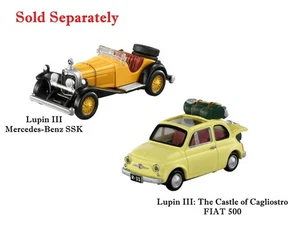 Tomica FIAT 500 Mercedes-Benz SSK Anime Film Lupin III: The Castle of Cagliostro - Picture 1 of 19