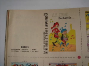 JOURNAL DE SPIROU N°1334 + MINI RECIT N°190 LA LYRE ENCHANTEE  - Picture 1 of 1