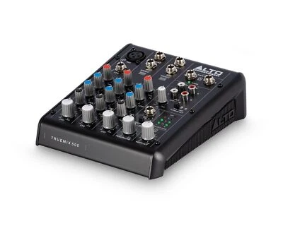 Alto TrueMix 500 - Audio Mixer with XLR Mic In and USB Audio Interface for Po... - Image 1 of 4