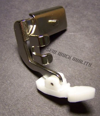 PRESSER FOOT # 55510T Teflon Adjustable Hinged Low Shank Zipper Cording - Image 1 of 4