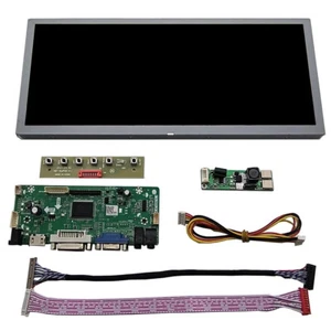 Pantalla LCD de 12,3 pulgadas + placa de accionamiento controladora 1280*480 LQ123K1LG03 HDMI+VGA+2AV - Imagen 1 de 5