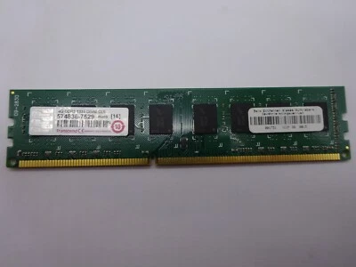Transcend 4GB (1x4GB) DDR3 1333 DIMM CL9 #RX105 - Bild 1 von 2