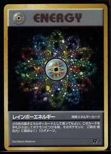 Pokemon 1997 Rainbow Energy Japanese Team Rocket Holo Card - Bild 1 von 2