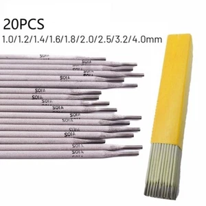 20 pz 304 elettrodo in acciaio inox A102 per saldatura 0Cr19Ni9 e 0Cr19Ni11Ti - Zdjęcie 1 z 55