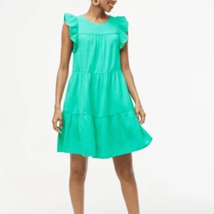 J. Crew Factory Neu mit Etikett aquagrün Taschen Rüschen Etuikleid Mini Gaze Kleid Größe 6 - Bild 1 von 8