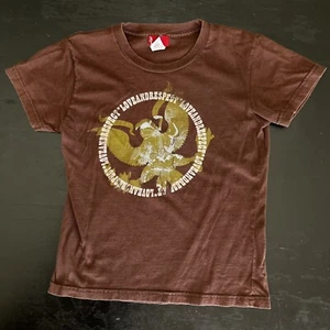 Vintage Levi’s Love and Respect Eagle kids T-shirt 100% Made in USA youth MEDIUM - Picture 1 of 5