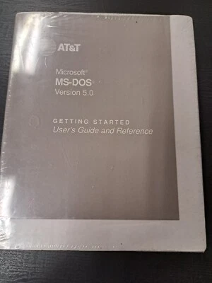 Microsoft MS-DOS 5.0 Operating System Upgrade User Guide Book & Three 3.5 Floppy - Image 1 of 2