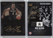 2016-17 Panini Black Gold Collegiate /99 Wade Baldwin IV #184 Rookie Auto RC